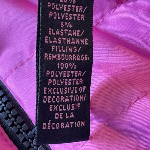 Lauren Ralph Lauren Pink Collection Reversible Vest Women's Large Pink Black NEW - Picture 14 of 14
